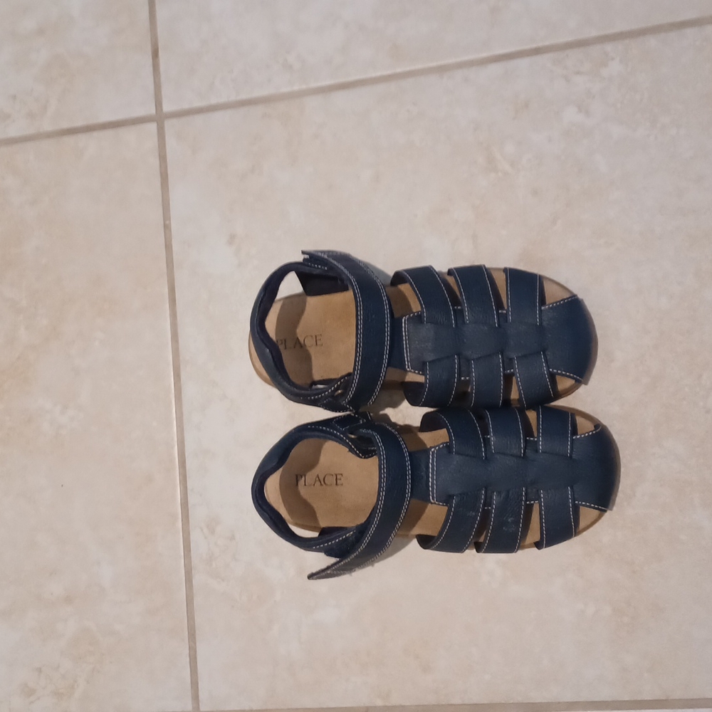 Dark blue place shoes